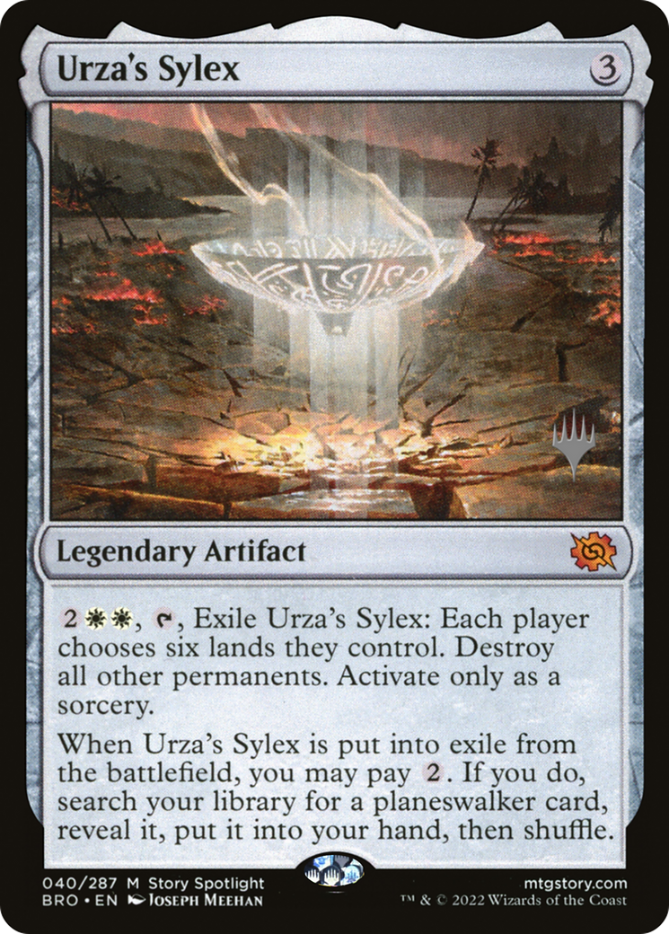 Urza's Sylex (PPBRO-040) [Promo Pack: The Brothers' War Promos]