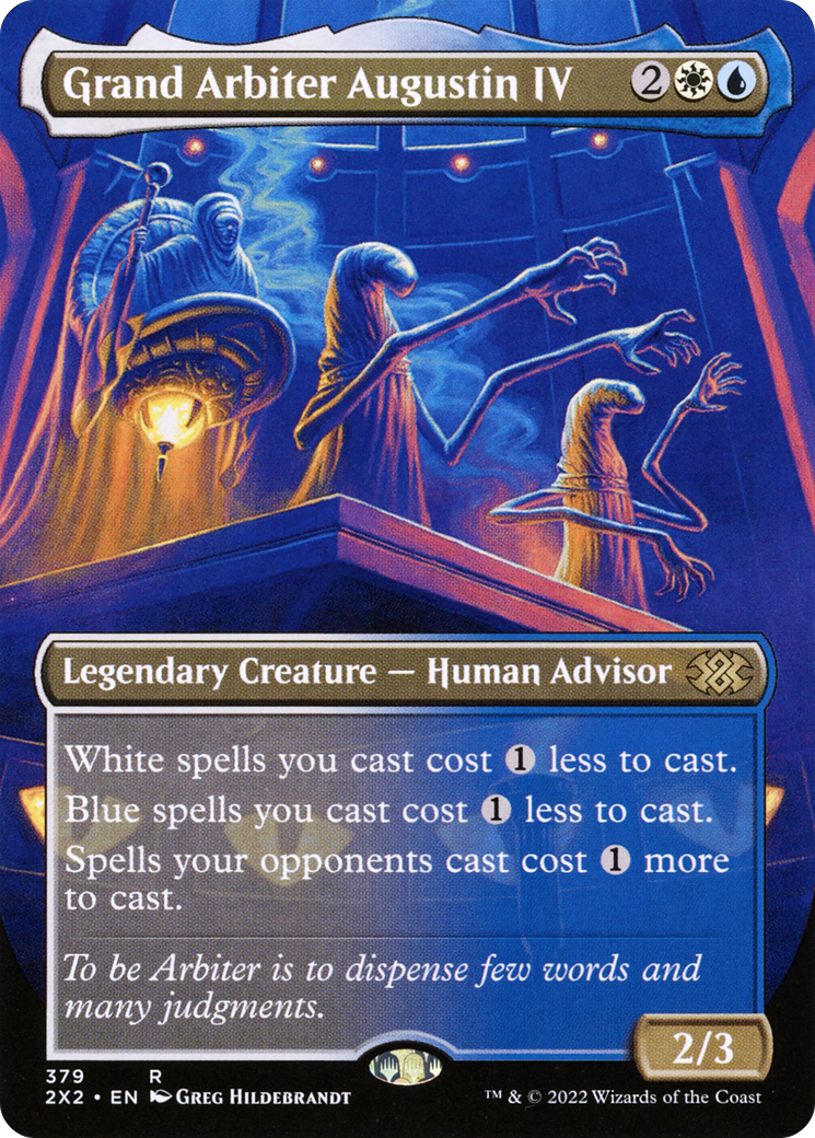 Grand Arbiter Augustin IV (Borderless) (2X2-379) [Double Masters 2022]