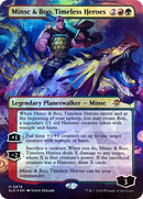 Minsc & Boo, Timeless Heroes (SLD-879) [Secret Lair Drop] (Borderless) Foil