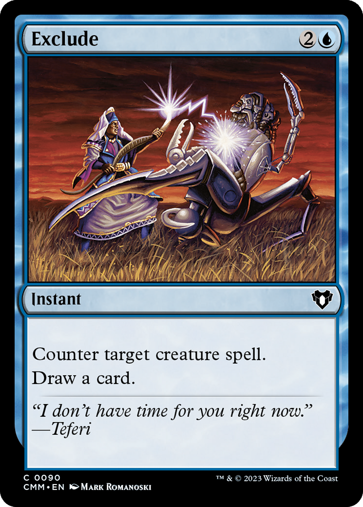 Exclude (CMM-090) [Commander Masters]