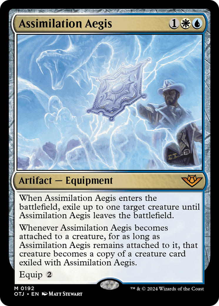 Assimilation Aegis (OTJ-192) [Outlaws of Thunder Junction] Foil