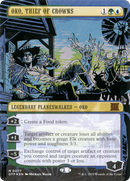 Oko, Thief of Crowns (Textured Foil) (OTP-077) (Borderless) [Breaking News] Foil
