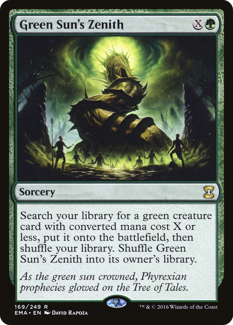 Green Sun's Zenith (EMA-169) [Eternal Masters]