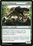 Scaled Behemoth (CMR-251) [Commander Legends] Foil