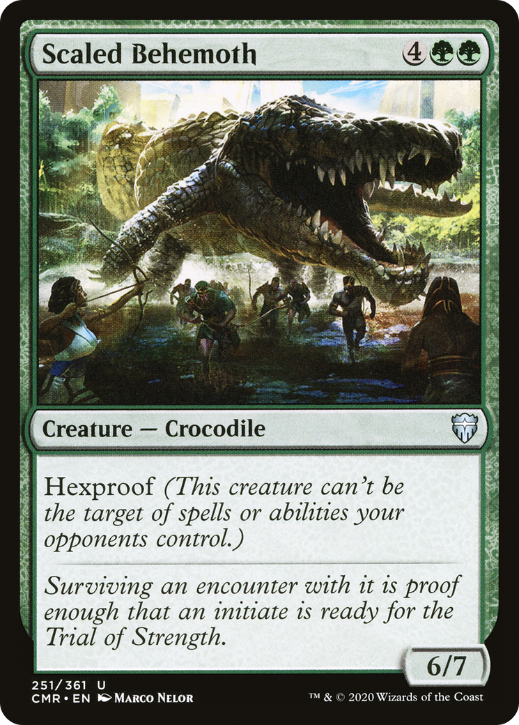 Scaled Behemoth (CMR-251) [Commander Legends]