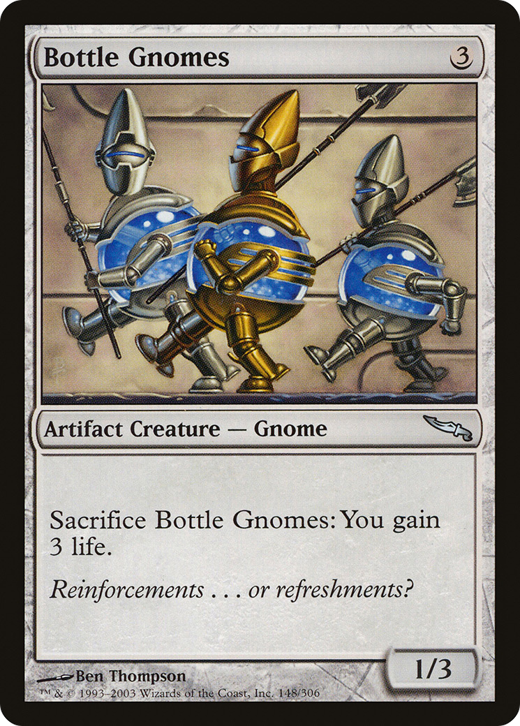 Bottle Gnomes (MRD-148) [Mirrodin] Foil