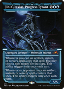 Jin-Gitaxias, Progress Tyrant (Showcase) (NEO-371) [Kamigawa: Neon Dynasty]