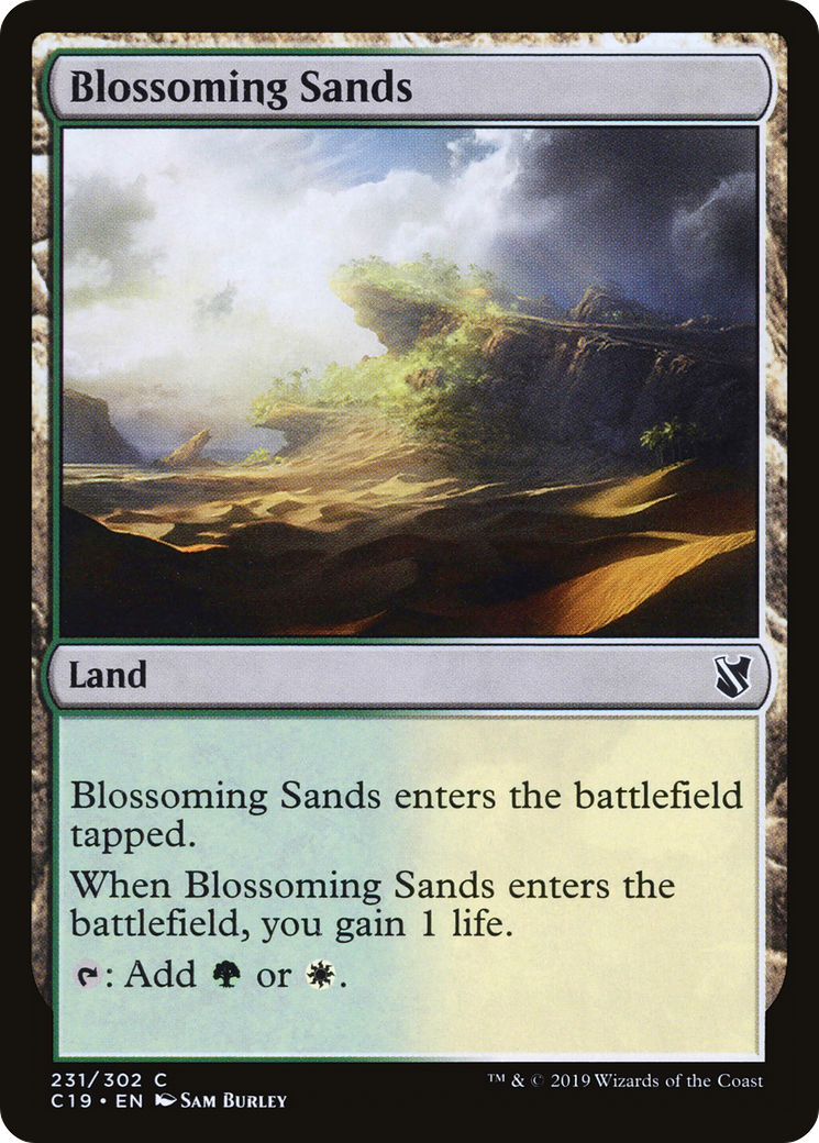Blossoming Sands (C19-231) [Commander 2019]