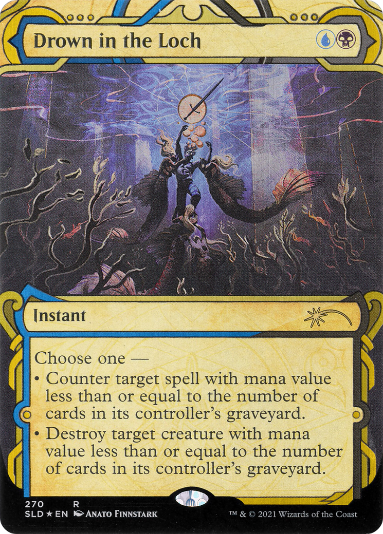 Drown in the Loch (SLD-270) [Secret Lair Drop]: (Showcase) Foil