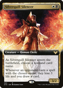 Silverquill Silencer (STX-353) [Strixhaven: School of Mages]: (Extended Art) Foil