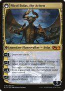 Nicol Bolas, the Ravager // Nicol Bolas, the Arisen (M19-218) [Core Set 2019]: (originpwdfc) Foil