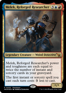 Melek, Reforged Researcher (PRE-430) [Murders at Karlov Manor] Foil