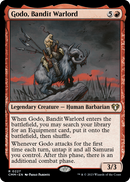 Godo, Bandit Warlord (CMM-227) [Commander Masters] Foil