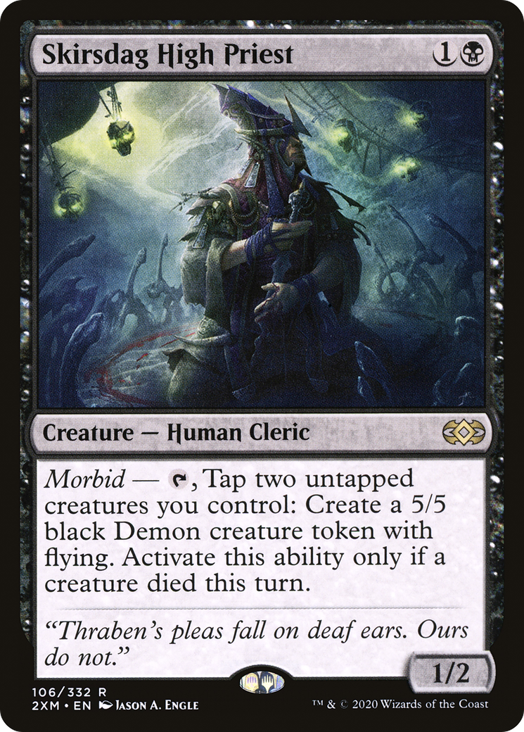Skirsdag High Priest (2XM-106) [Double Masters] Foil