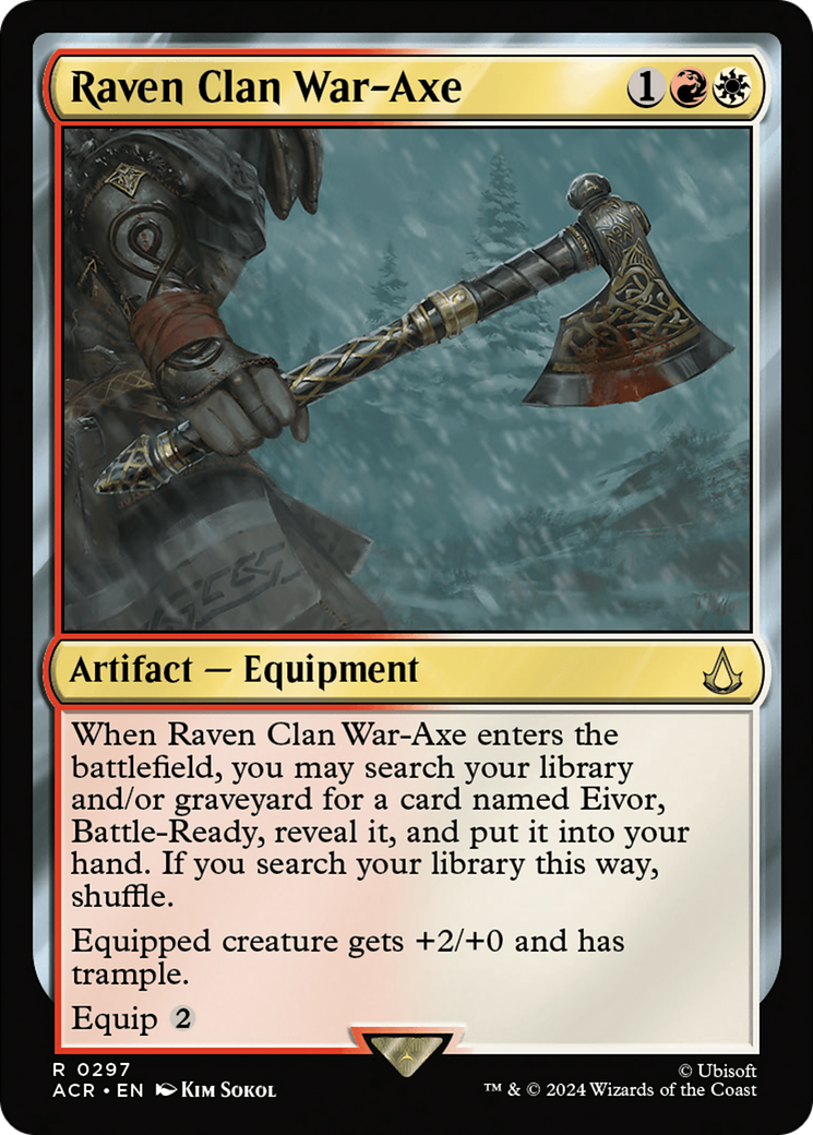 Raven Clan War-Axe (ACR-297) [Assassin's Creed]