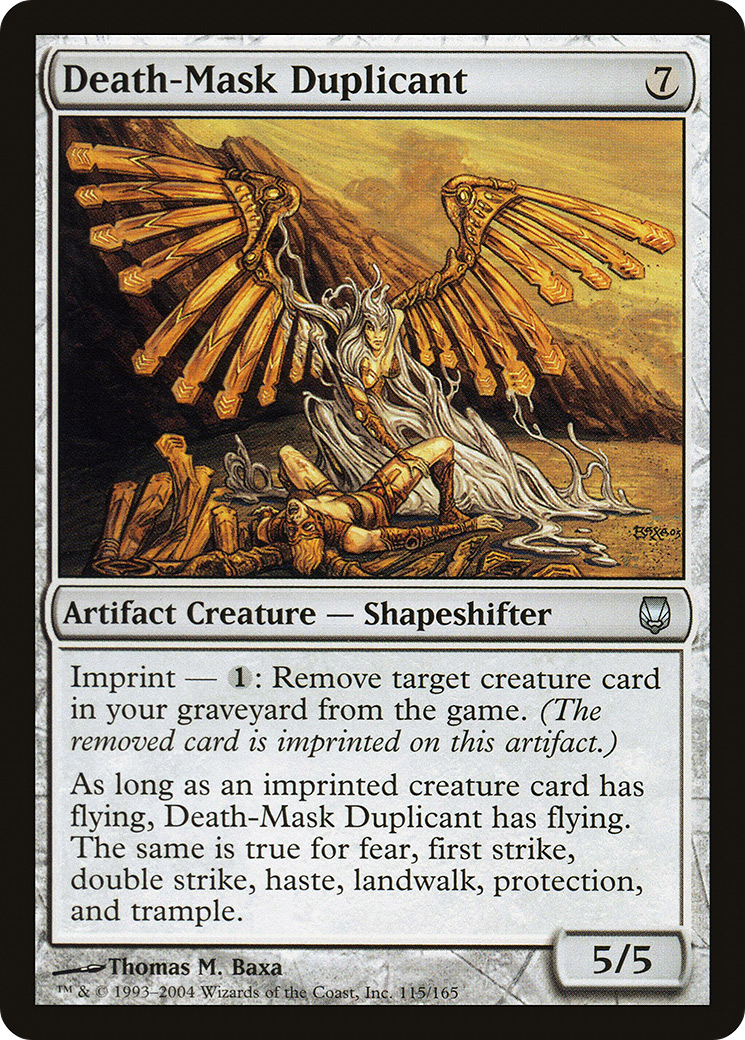 Death-Mask Duplicant (DST-115) [Darksteel] Foil
