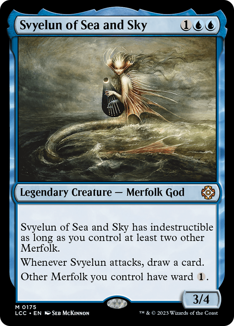 Svyelun of Sea and Sky (LCC-175) [The Lost Caverns of Ixalan Commander]