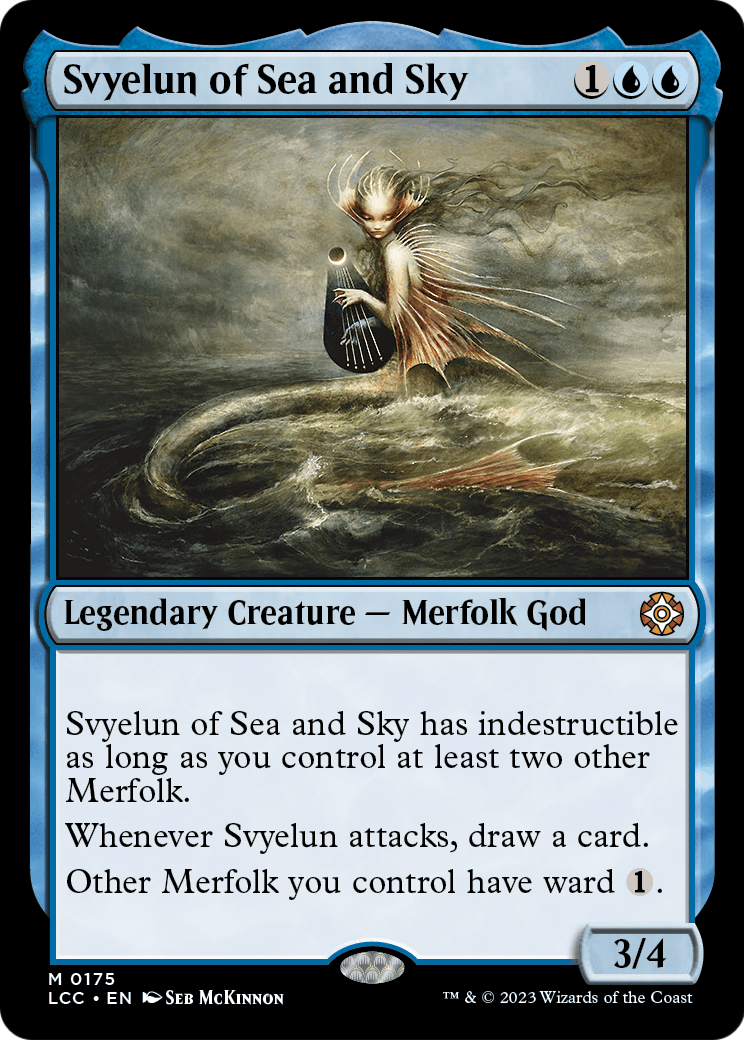 Svyelun of Sea and Sky (LCC-175) [The Lost Caverns of Ixalan Commander]