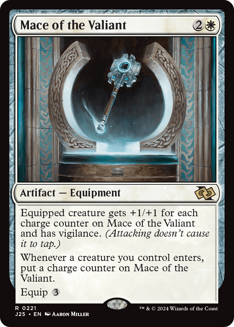 Mace of the Valiant (J25-221) [Foundations Jumpstart]