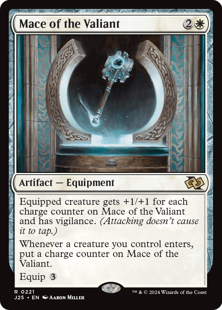 Mace of the Valiant (J25-221) [Foundations Jumpstart]