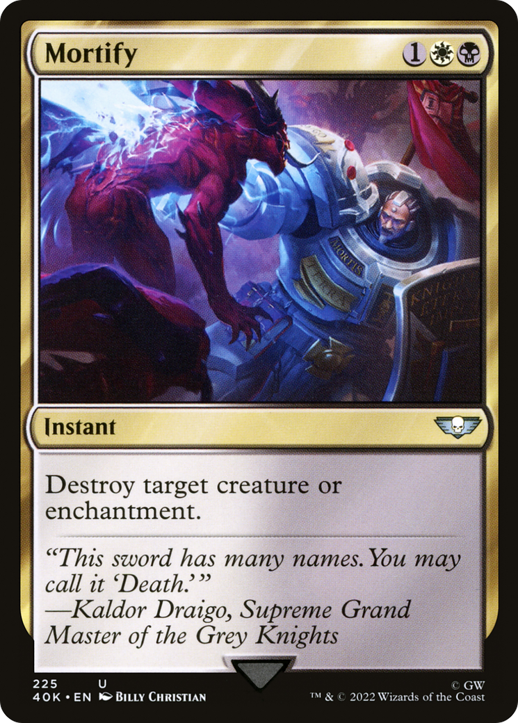 Mortify (40K-225) [Warhammer 40,000 Commander]