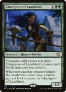 Champion of Lambholt (MIC-136) [Midnight Hunt Commander]