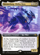Greasefang, Okiba Boss (NEO-485) [Kamigawa: Neon Dynasty]: (Extended Art)