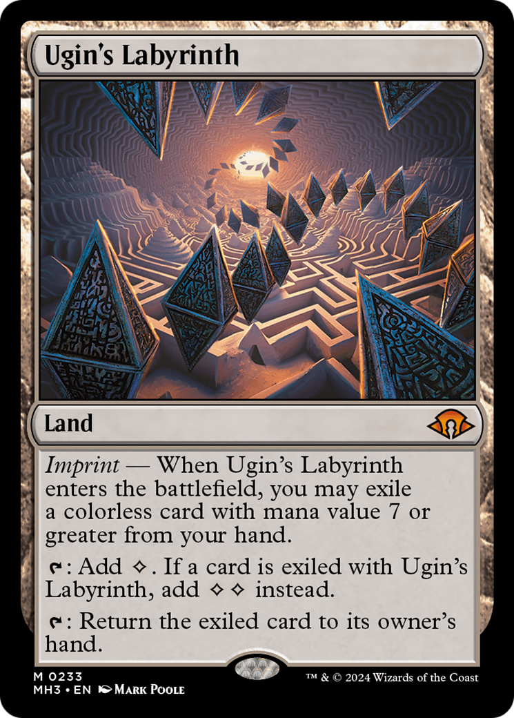 Ugin's Labyrinth (MH3-233) [Modern Horizons 3] Foil