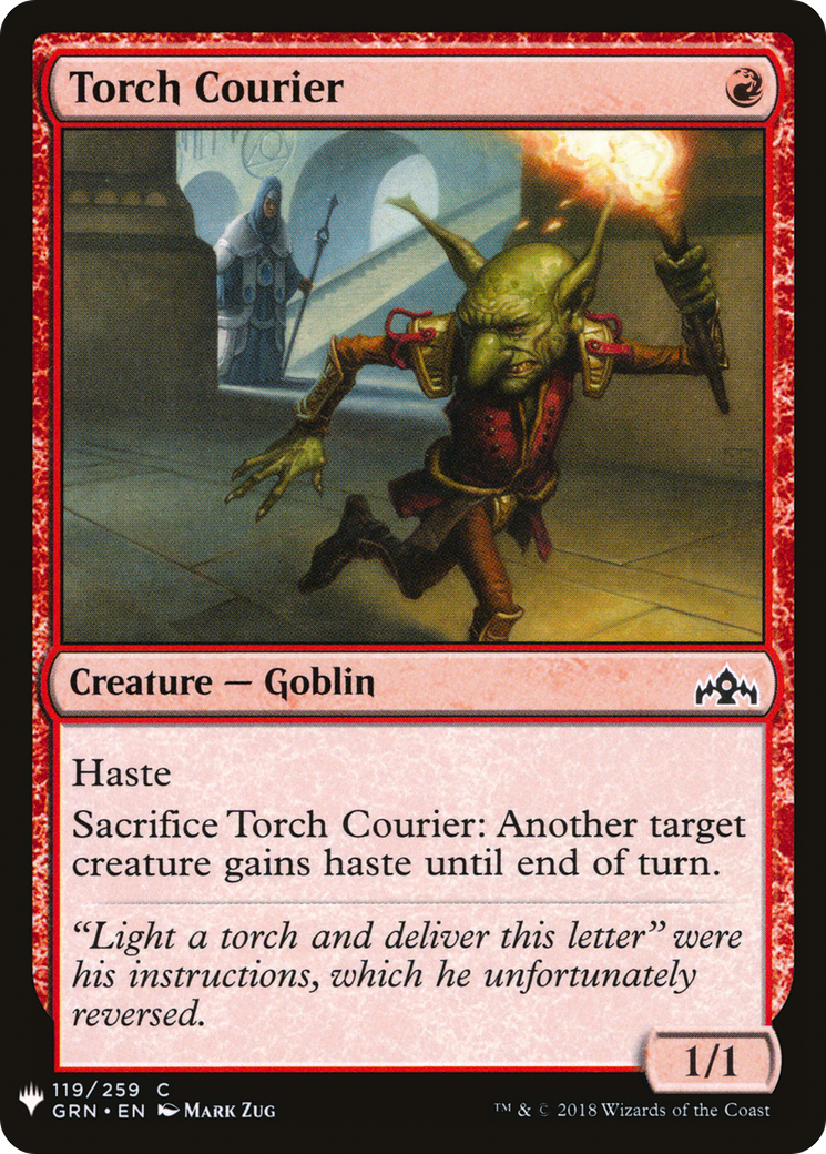 Torch Courier (LIST-GRN-119) [The List]