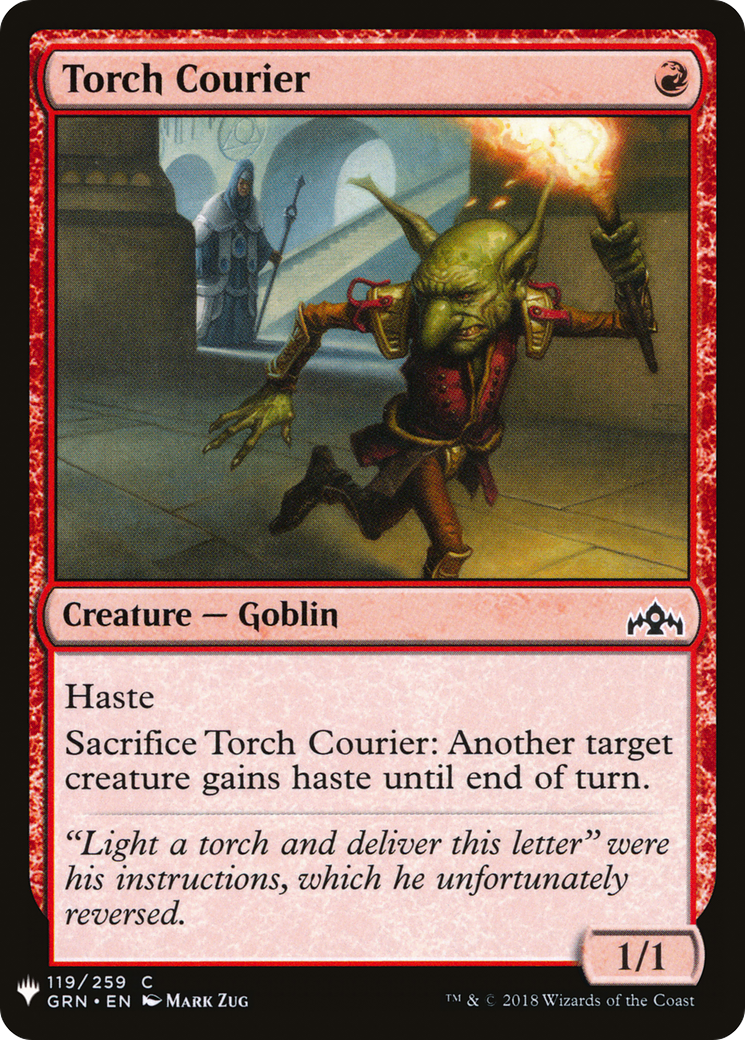 Torch Courier (LIST-GRN-119) [The List]