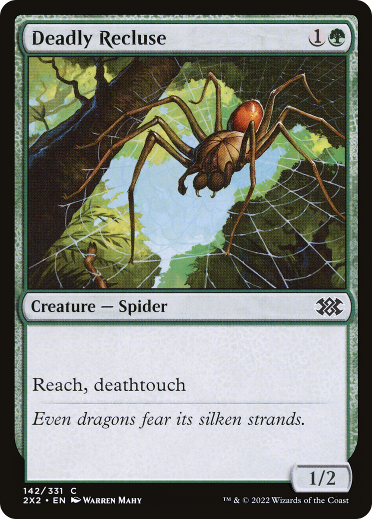 Deadly Recluse (2X2-142) [Double Masters 2022]