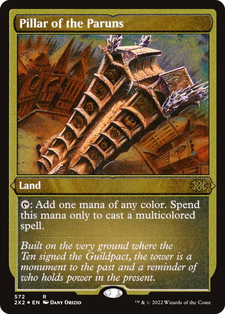 Pillar of the Paruns (Foil Etched) (2X2-572) [Double Masters 2022] Foil