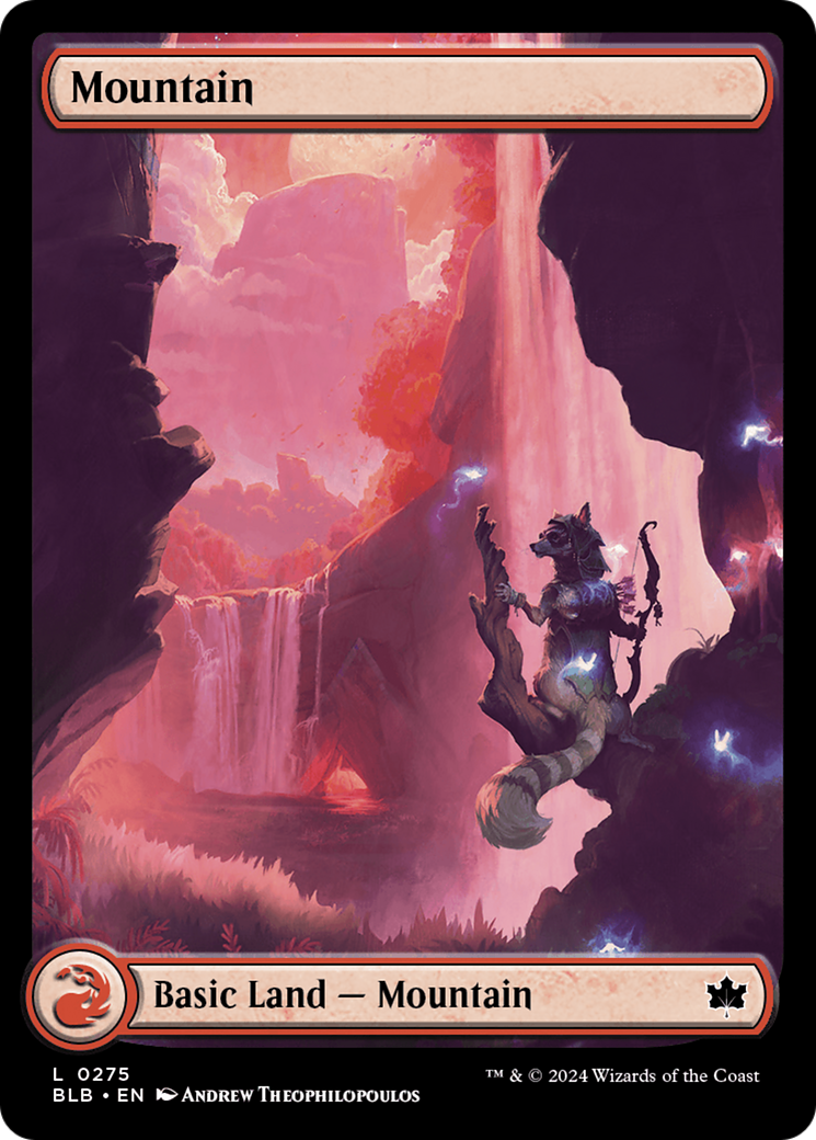 Mountain (BLB-275) [Bloomburrow] Foil