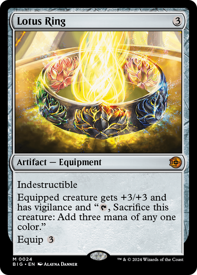 Lotus Ring (BIG-024) [The Big Score] Foil