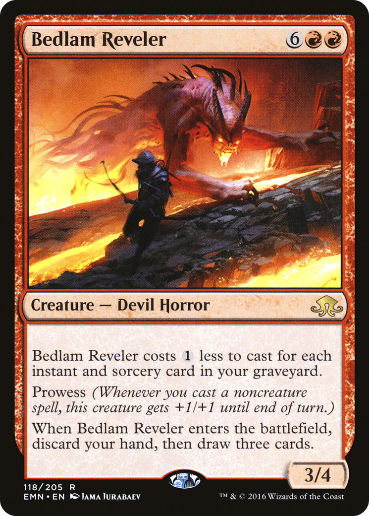 Bedlam Reveler (EMN-118) [Eldritch Moon] Foil