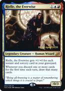 Rielle, the Everwise (PRE-203S) [Ikoria: Lair of Behemoths Promos] Foil