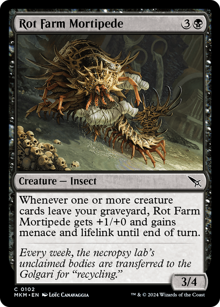 Rot Farm Mortipede (MKM-102) [Murders at Karlov Manor]