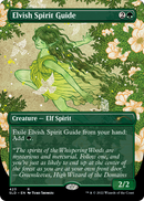 Elvish Spirit Guide (Borderless) (SLD-423) (Borderless) [Secret Lair Drop]