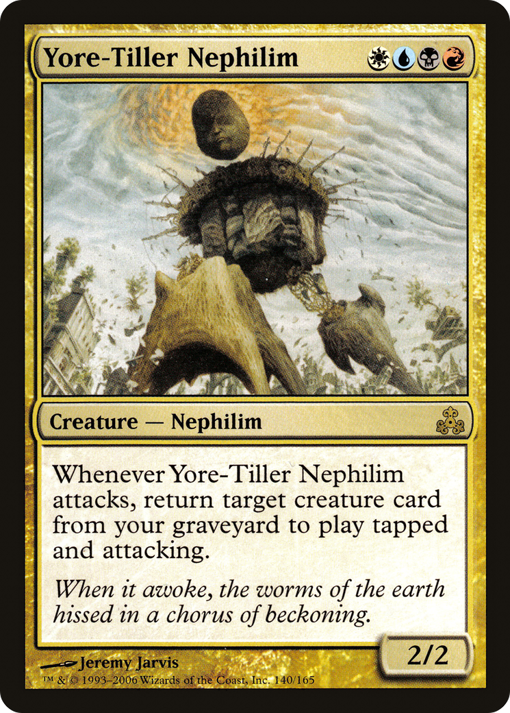 Yore-Tiller Nephilim (GPT-140) [Guildpact] Foil