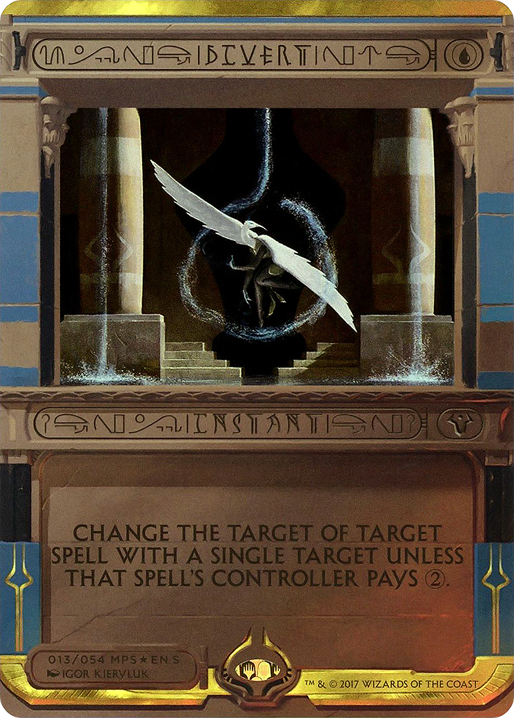 Divert (MPS2-013) [Amonkhet Invocations] (Borderless) Foil