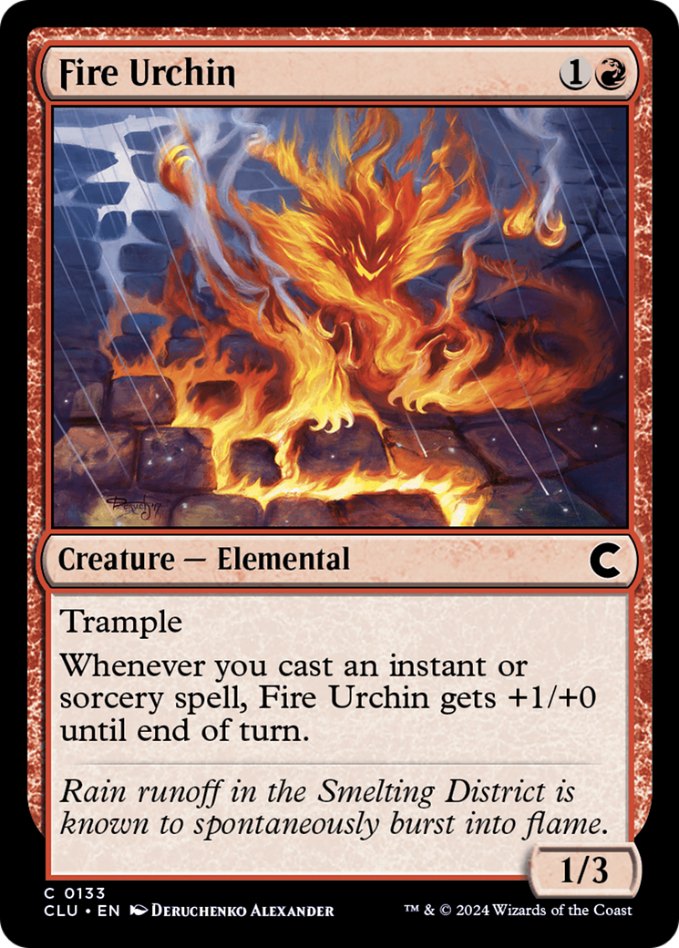 Fire Urchin (CLU-133) [Ravnica: Clue Edition]