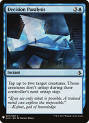 Decision Paralysis (LIST-AKH-50) [The List]