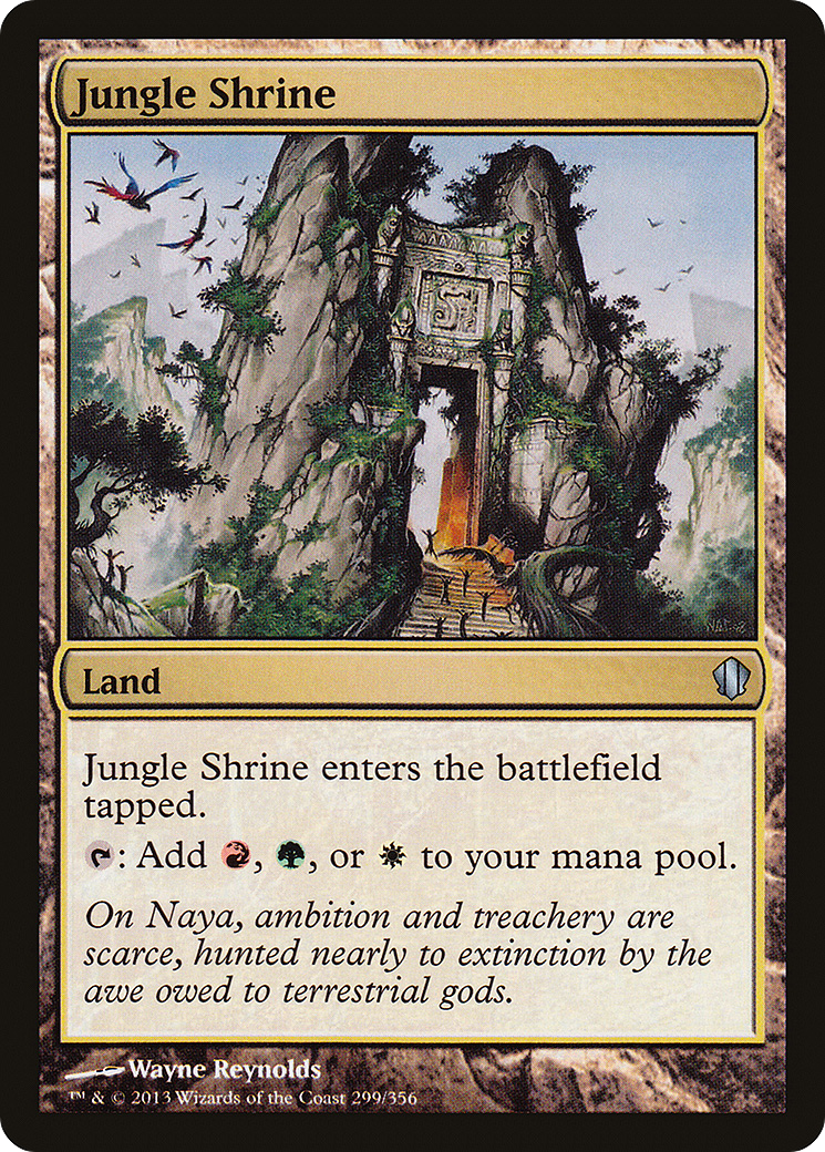 Jungle Shrine (C13-299) [Commander 2013]