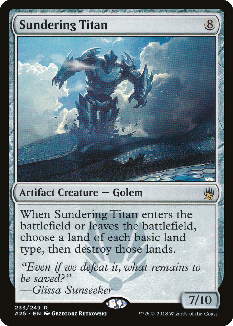 Sundering Titan (A25-233) [Masters 25]