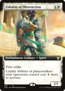 Eidolon of Obstruction (THB-299) [Theros Beyond Death]: (Extended Art, enchantment) Foil