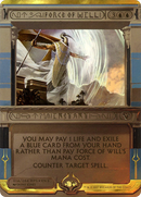 Force of Will (MPS2-014) [Amonkhet Invocations] (Borderless) Foil