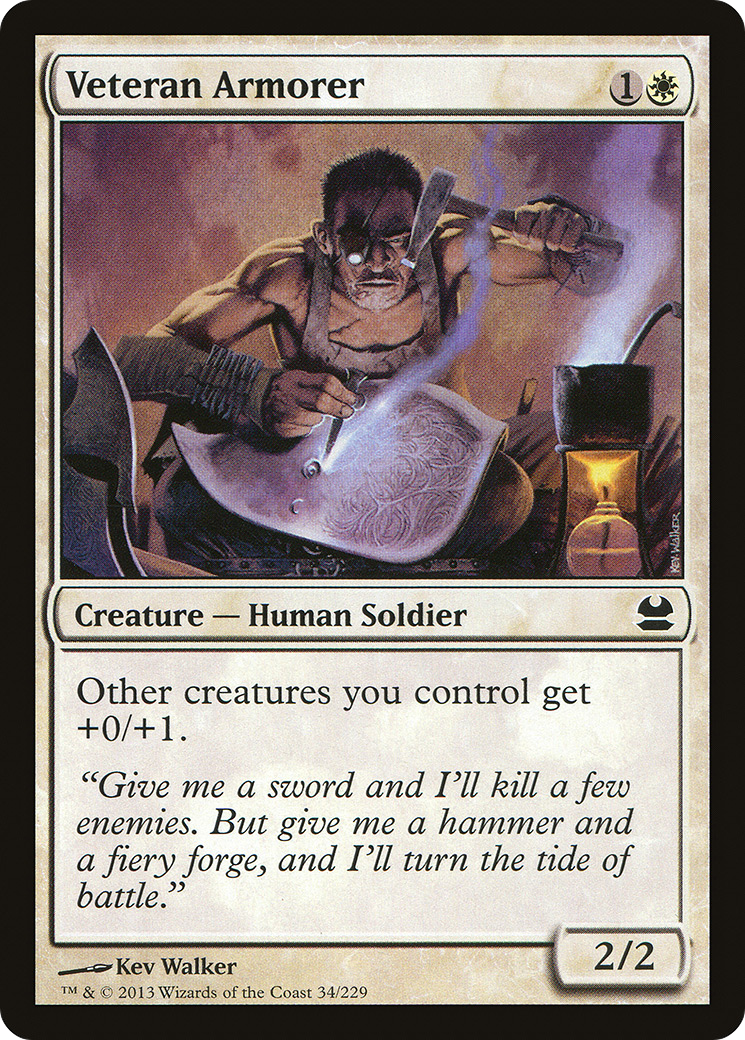 Veteran Armorer (MMA-034) [Modern Masters]