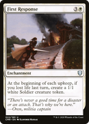 First Response (CMR-022) [Commander Legends]
