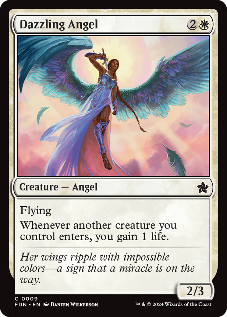 Dazzling Angel (FDN-009) [Foundations] Foil