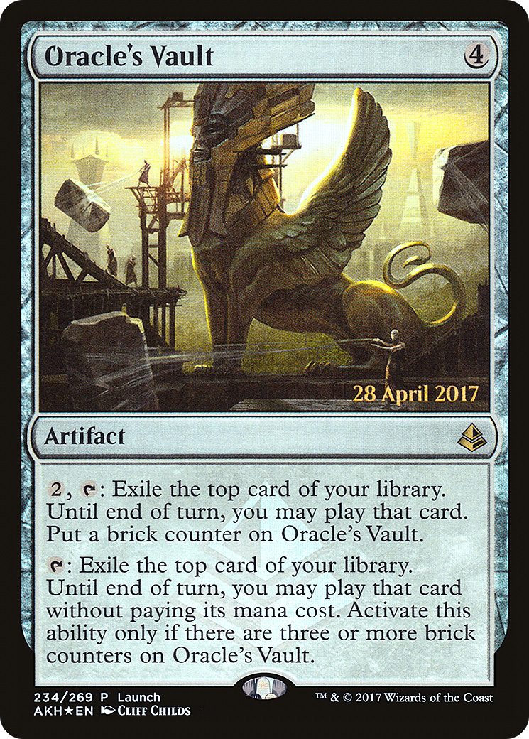 Oracle's Vault (LARP-234) [Amonkhet Promos] Foil